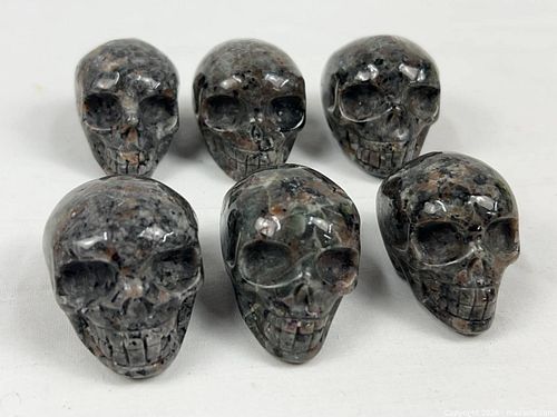 Crystal Mineral Skulls (1 of 4)
