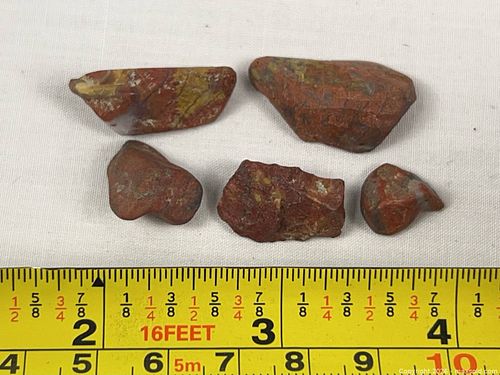 Poppy Jasper Specimens (1 of 3)