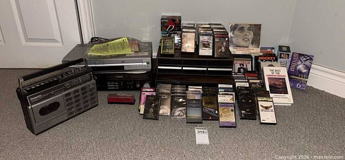DVD/VHS Player, Cassette Players and CDs/DVDs (1 of 20)