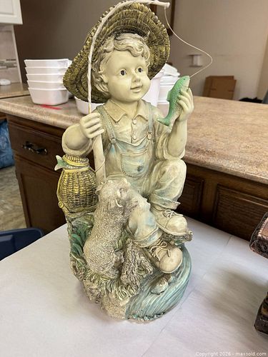 Mixed-Material Multi-Color Figurine / Wall Plaque / Vase Collectible (1 of 5)