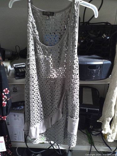 Picadilly sleeveless mesh top (1 of 2)