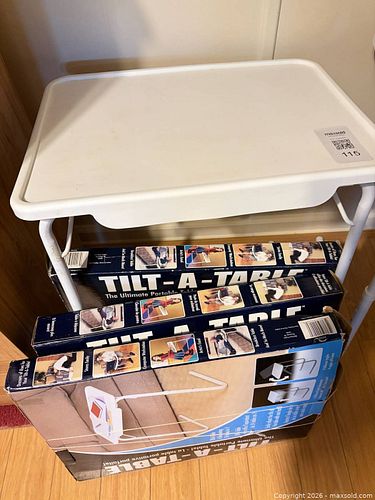 4 Portable Tables  (1 of 5)