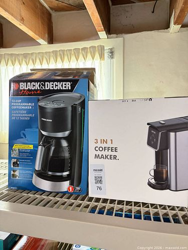 Black and decker coffee maker and Sifene 3 In 1 coffee maker  (1 of 6)