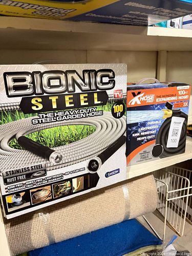 Heavy duty steel hose and expanding hose  (1 of 4)