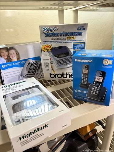 Phones, printing calculator and labeling system  (1 of 6)