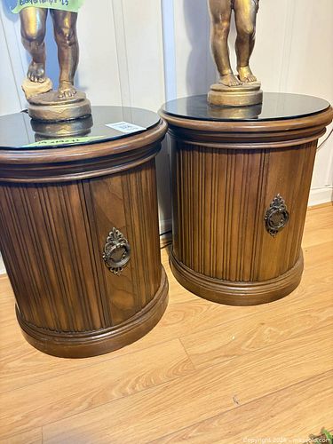 Wooden side tables  (1 of 5)