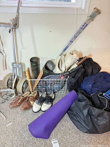 Sporting Goods: Golf Cart, Clubs, Bags, Shoes, Yoga Mat B (1 of 13)
