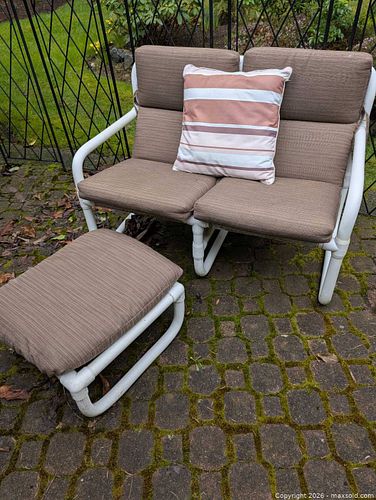 Garden Patio furniture, tables and cushions  (1 of 7)