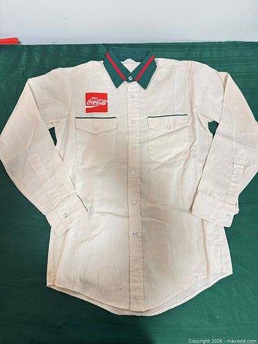 Coca-Cola Unitog Work Uniform Set — Shirt 14–14½, Pants 32 (1 of 5)