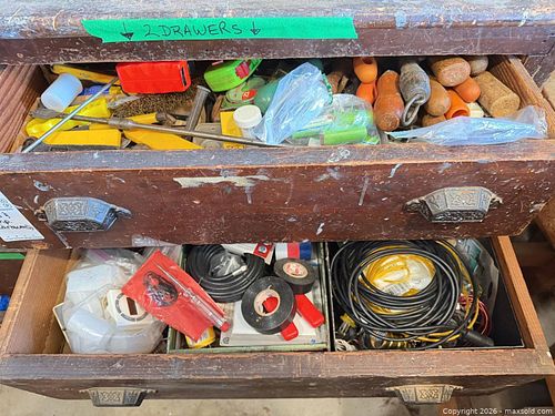 Assorted Vintage Hand Tools, Mixed Materials, Multiple Pieces (1 of 13)