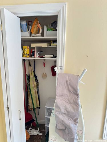 Household Cleaning & Ironing Supplies with 3-Drawer Storage (1 of 20)