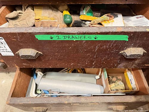 Tool Lot with Hand Tools, Gloves & Assorted Hardware (1 of 12)