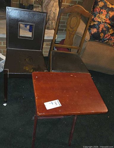 Dining Chairs & Folding Tray Table B (1 of 12)