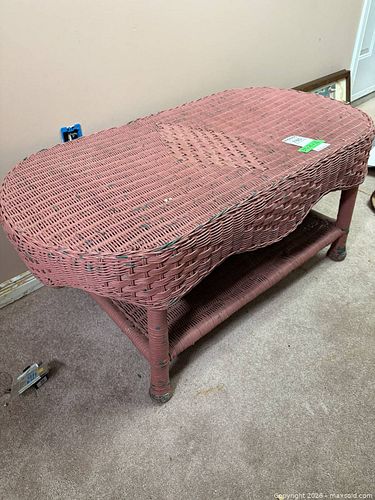 Wicker Rattan Coffee Table B (1 of 10)