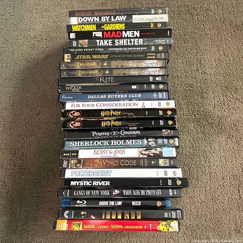 Mixed Movies & TV DVD/Blu-ray 25-Disc Box Set Lot (1 of 8)