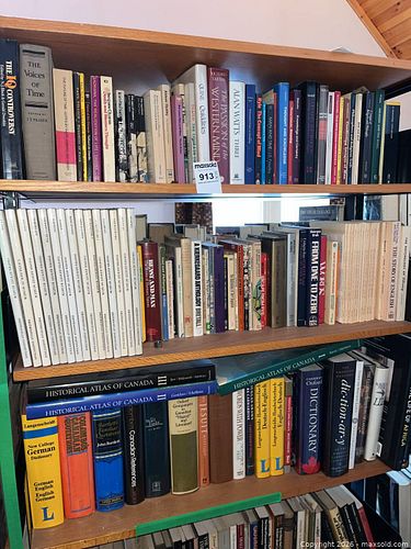 Assorted English Books: History, Reference, Philosophy, Fiction (1 of 20)