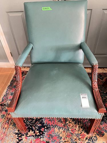 Green Upholstered Armchair (1 of 13)