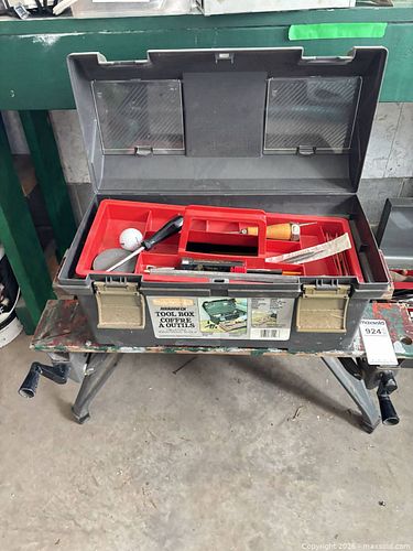 Small Portable Toolbox and Work Bench (1 of 8)
