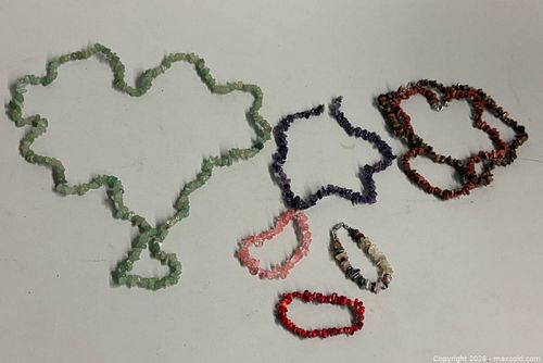Assorted Jewlery with Beaded SEMI PRECIOUS STONES  (1 of 13)