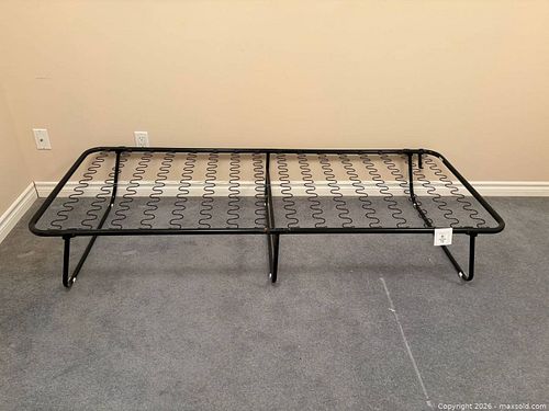 IKEA SYLLING Folding Single Guest Bed Frame Cot (1 of 9)