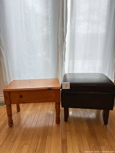 Two Storage Stools  (1 of 10)