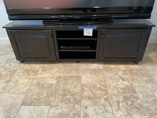 Custom Made Solid Wood Large TV Stand/Console (1 of 6)