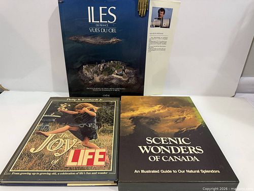 Assorted Hardcover Coffee Table Books (1 of 6)