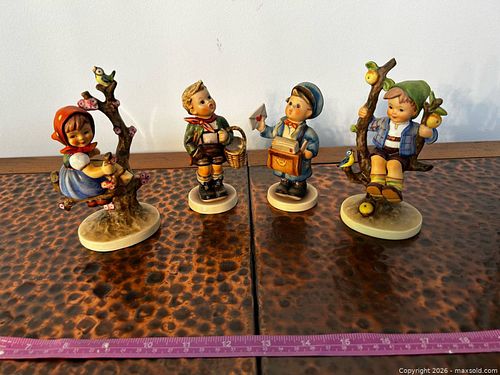 Hummel/Goebel Porcelain Set of 4 Figurines, Multicolor (1 of 7)