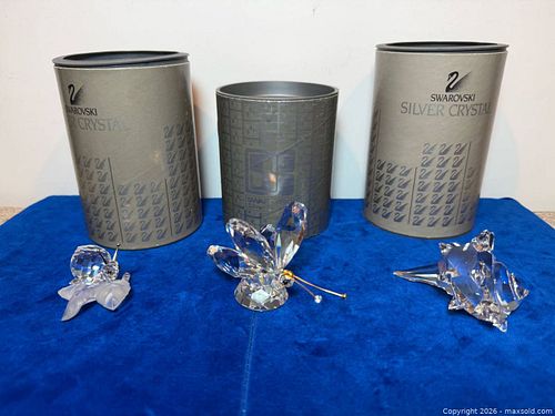 Vintage Swarovski Butterfly, Snail , Conch Shell A (1 of 19)