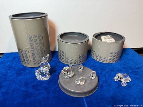 Vintage Swarovski Rabbit, Birds, and Tortoise A (1 of 19)