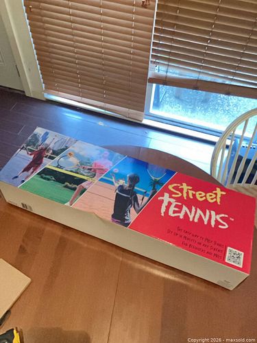 Street Tennis Set with Rackets, Net, Balls & Carrying Bag (1 of 5)
