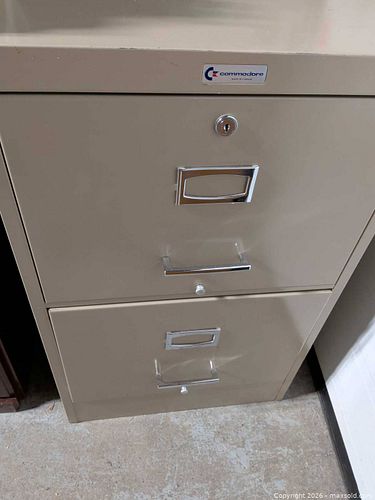 Filing cabinet metal (1 of 3)