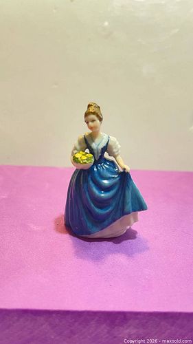 Rare Collectible Mini Royal Doulton Helen Figurine  (1 of 6)