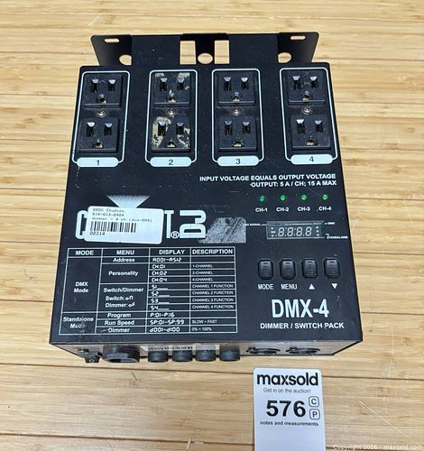 DMX-4 Dimmer/Switch Pack  (1 of 6)