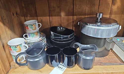 Various dinnerware,  ice bucket  (1 of 7)