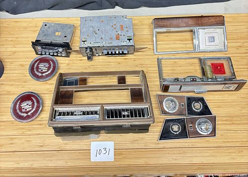 Vintage Cadillac car part lot  (1 of 10)