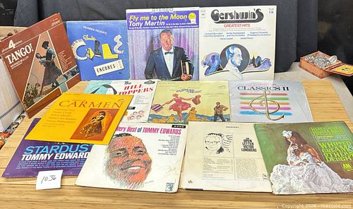 Vintage Records lot - Tony Martin, Tommy Edwards + more  (1 of 6)