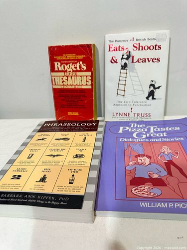 Lot of 4 Paperback Books — Various Titles (1 of 4)