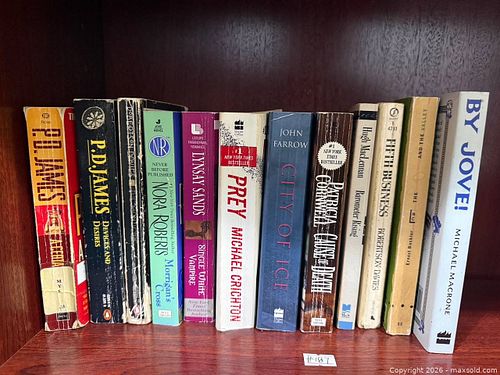 Lot of Paperback Mystery/Thriller Books — English (1 of 3)