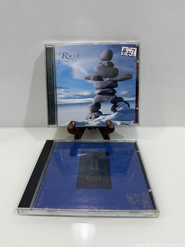 Two cds by Canadian Rock power trio Rush:Counterparts （1993）and Test For Echo (1996). (1 of 3)