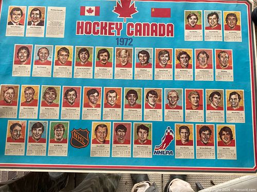Hockey Canada Official Team Canada poster 1972  (1 of 8)