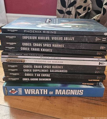 Lot of Warhammer books (1 of 5)