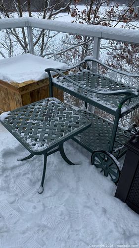Outdoor Table and Trolley  (1 of 11)