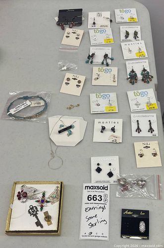 Mixed Jewelry Lot: Liz Claiborne & togo Multicolor (6–15 pcs) (1 of 15)