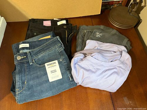 Levi's Jeans W28 L32 and Kersh Tops XXL Bundle - sc (1 of 10)