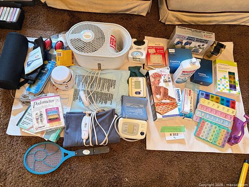 Home Health Care: Honeywell, Pedometers, Hot Pads, Biotene (1 of 20)