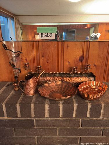 Vintage Copper Decor: Gregorian Copper, Hammered Copper (1 of 20)