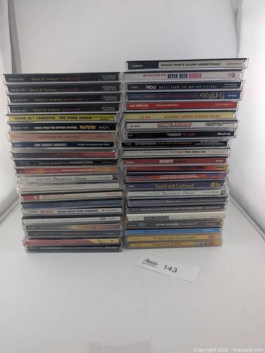 Collection of TV/Movie Soundtracks CD (43 total) (1 of 6)