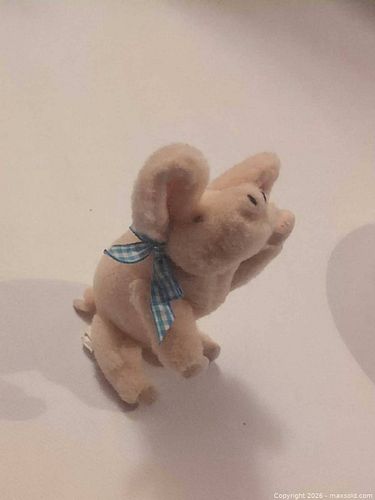 Muffy by North American Bear Co. Small Light Pink Plush Bear (1990s) (1 of 4)