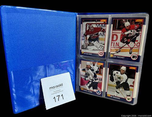 1991-92 Kellogg's Corn Flakes Hockey Card Set in Custom Album  (1 of 4)